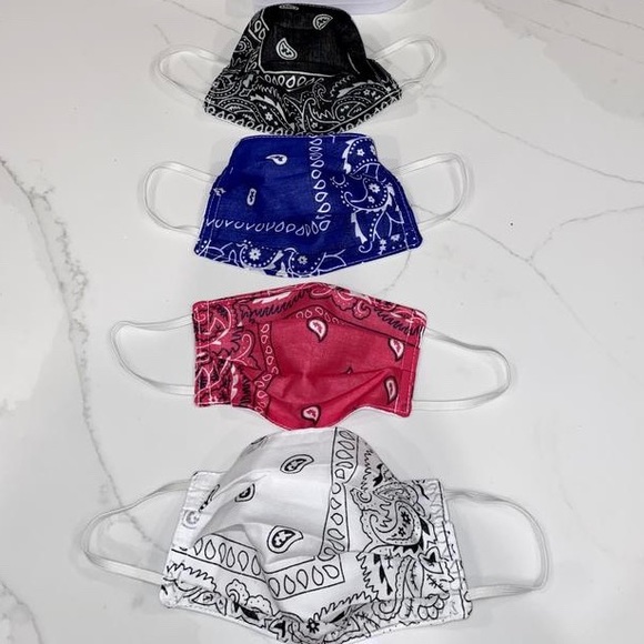 Last Restock Badass limited Bandana Slides Blue - Picture 6 of 7